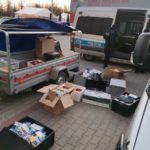 Policjanci z Opola zatrzymali trzy osoby kradnące dary dla uchodźców!