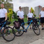 Drużyna rowerowa opolskiej policji już w akcji