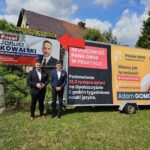 Polska 2050 organizuje kampanię pod billboardami Janusza Kowalskiego